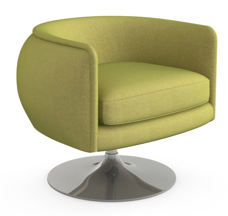 Knoll Joseph Paul D'Urso - Swivel Lounge Chair