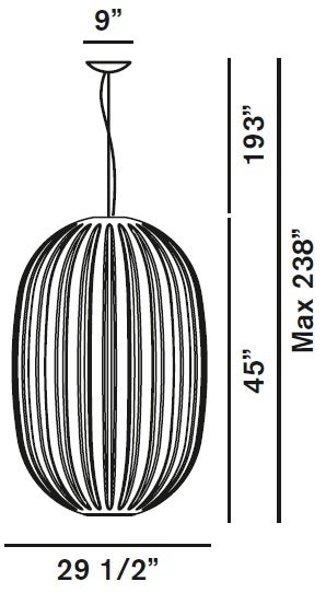 Foscarini Plass Grande Suspension Lamp