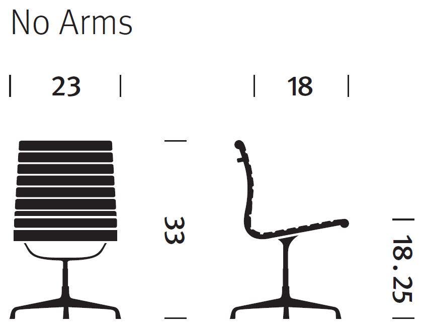 Herman Miller Eames® Aluminum Group Side Chair