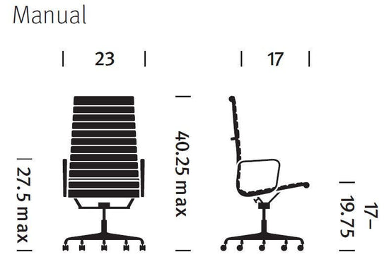 Herman Miller Eames® Aluminum Group Executive Chair