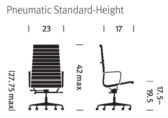 Herman Miller Eames® Aluminum Group Executive Chair