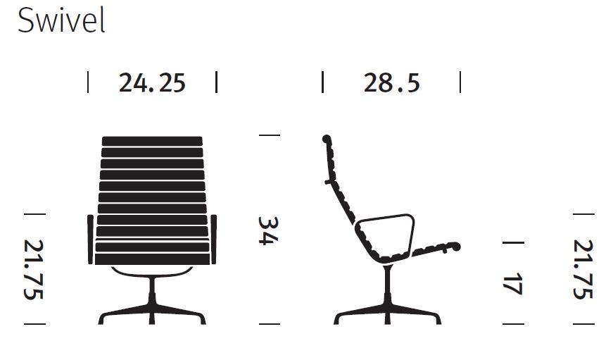 Herman Miller Eames® Aluminum Group Lounge Chair