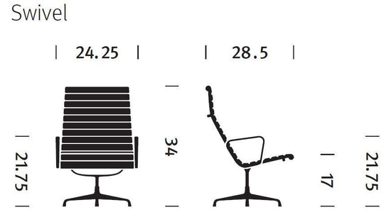 Herman Miller Eames® Aluminum Group Lounge Chair