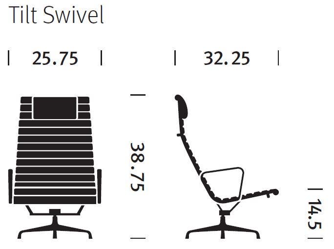 Herman Miller Eames® Aluminum Group Lounge Chair