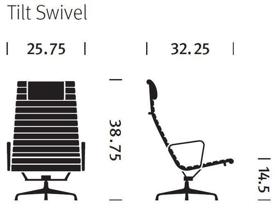 Herman Miller Eames® Aluminum Group Lounge Chair