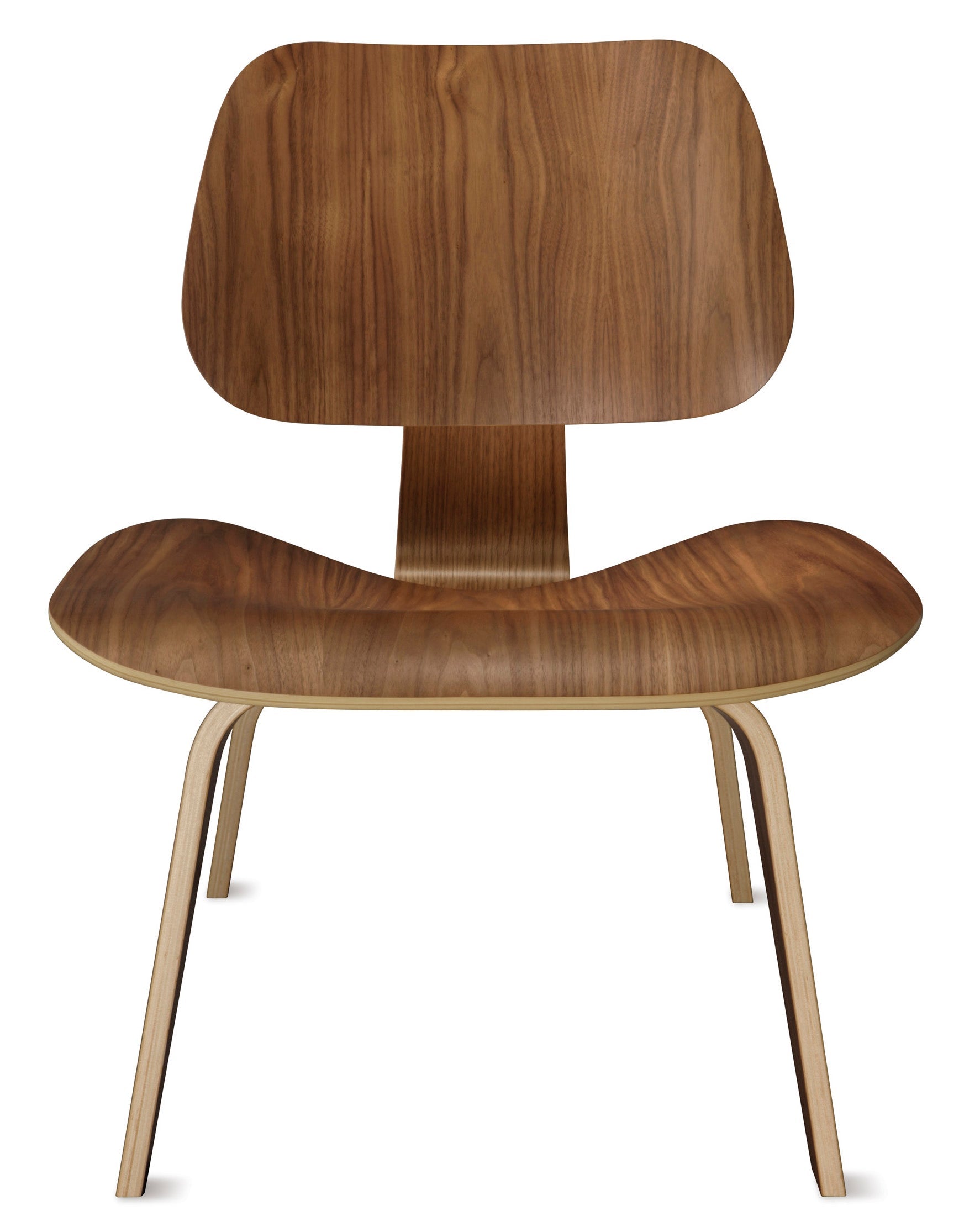 Herman Miller Eames® Molded Plywood Lounge Chair - Wood Legs (LCW)