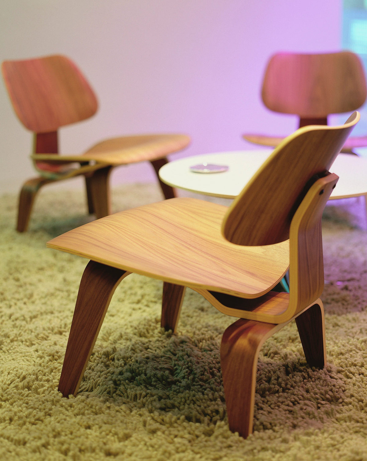 Herman Miller Eames® Molded Plywood Lounge Chair - Wood Legs (LCW)