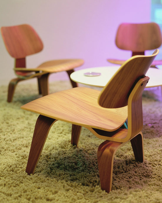 Herman Miller Eames® Molded Plywood Lounge Chair - Wood Legs (LCW)