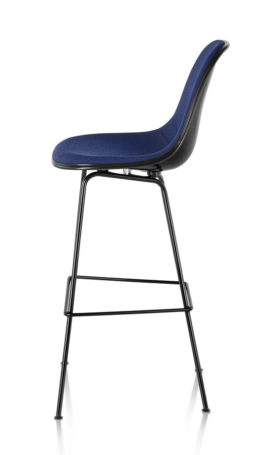 Herman Miller Eames® Molded Fiberglass Stool - Upholstered (On Production Hold)
