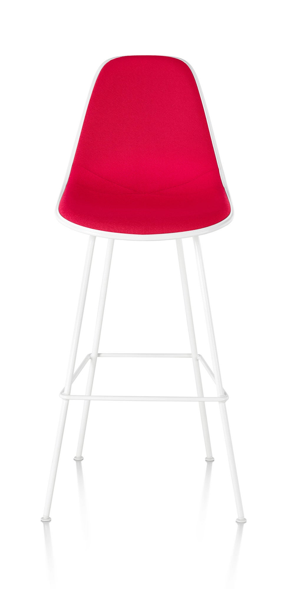 Herman Miller Eames® Molded Plastic Stool - Upholstered