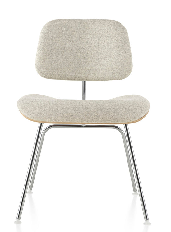 Herman Miller Eames® Molded Plywood Upholstered Dining Chair - Metal Legs