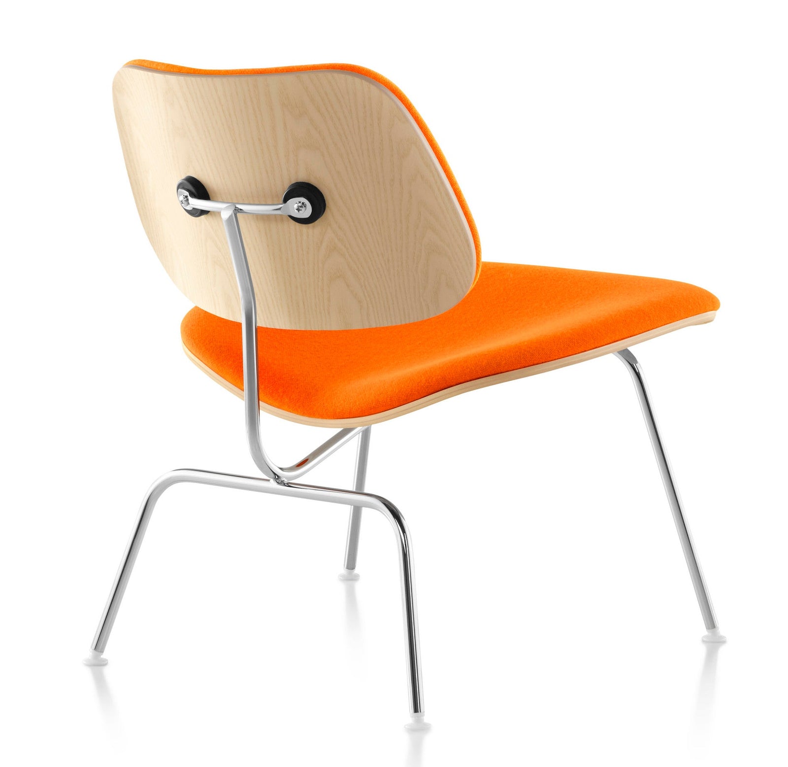 Herman Miller Eames® Molded Plywood Upholstered Lounge Chair - Metal Legs (LCM)