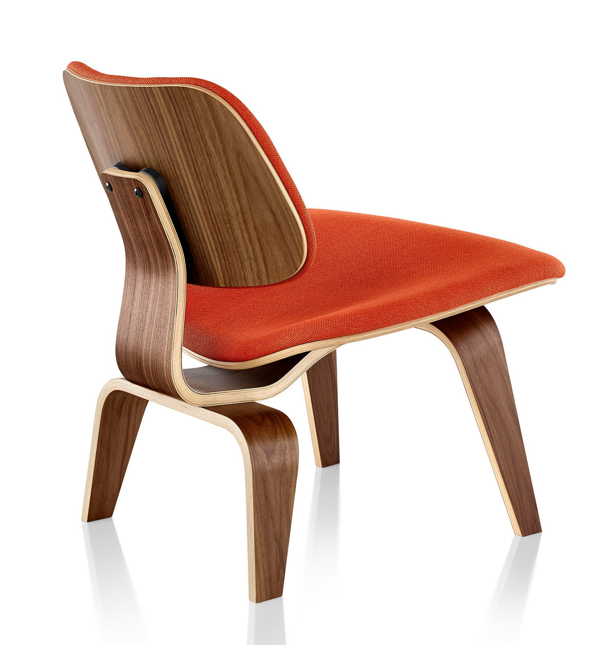 Herman Miller Eames® Molded Plywood Upholstered Lounge Chair - Wood Legs (LCW)