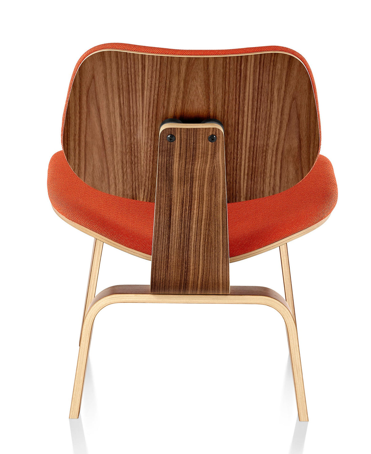 Herman Miller Eames® Molded Plywood Upholstered Lounge Chair - Wood Legs (LCW)