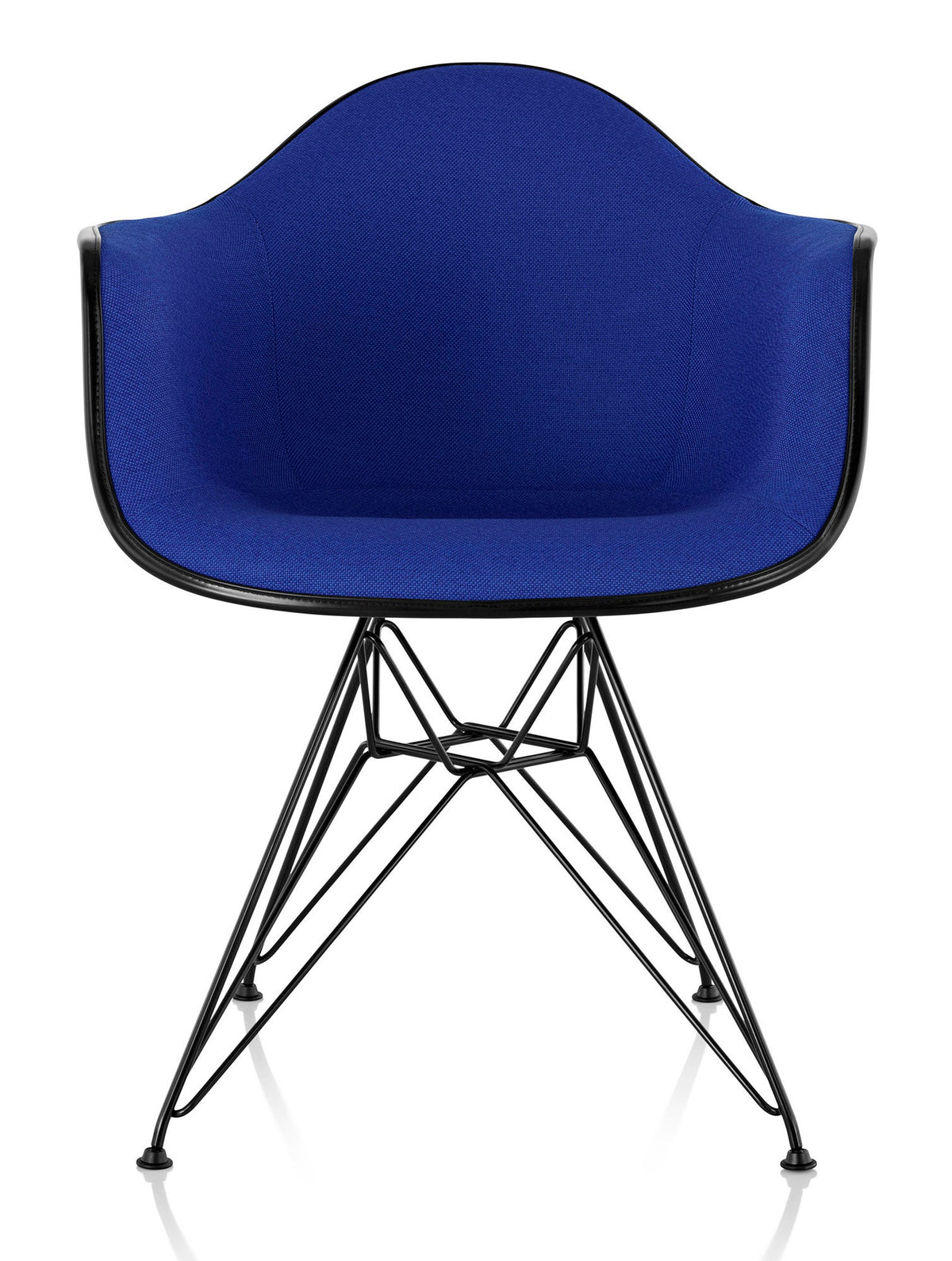 Herman Miller Eames® Molded Plastic Armchair - Upholstered