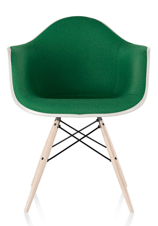 Herman Miller Eames® Molded Plastic Armchair - Upholstered
