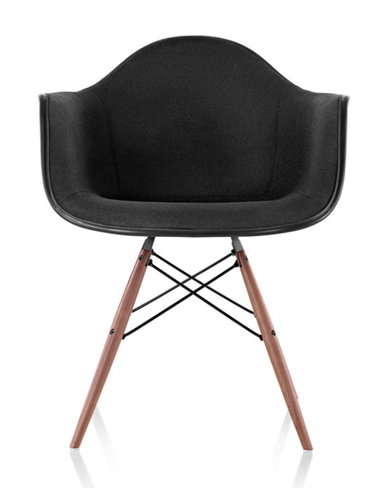 Herman Miller Eames® Molded Plastic Armchair - Upholstered