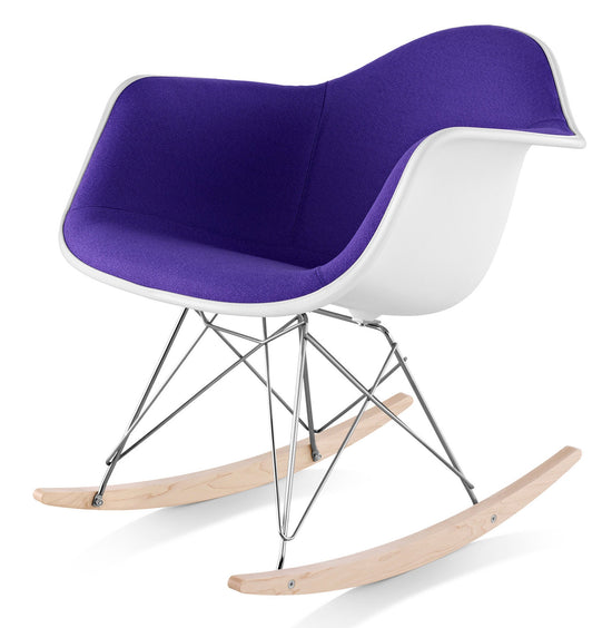Herman Miller Eames® Molded Plastic Armchair Rocker Base - Upholstered