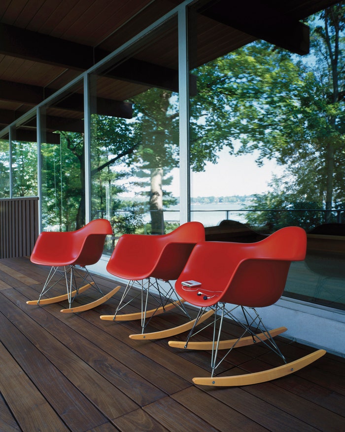 Herman Miller Eames® Molded Plastic Armchair Rocker Base