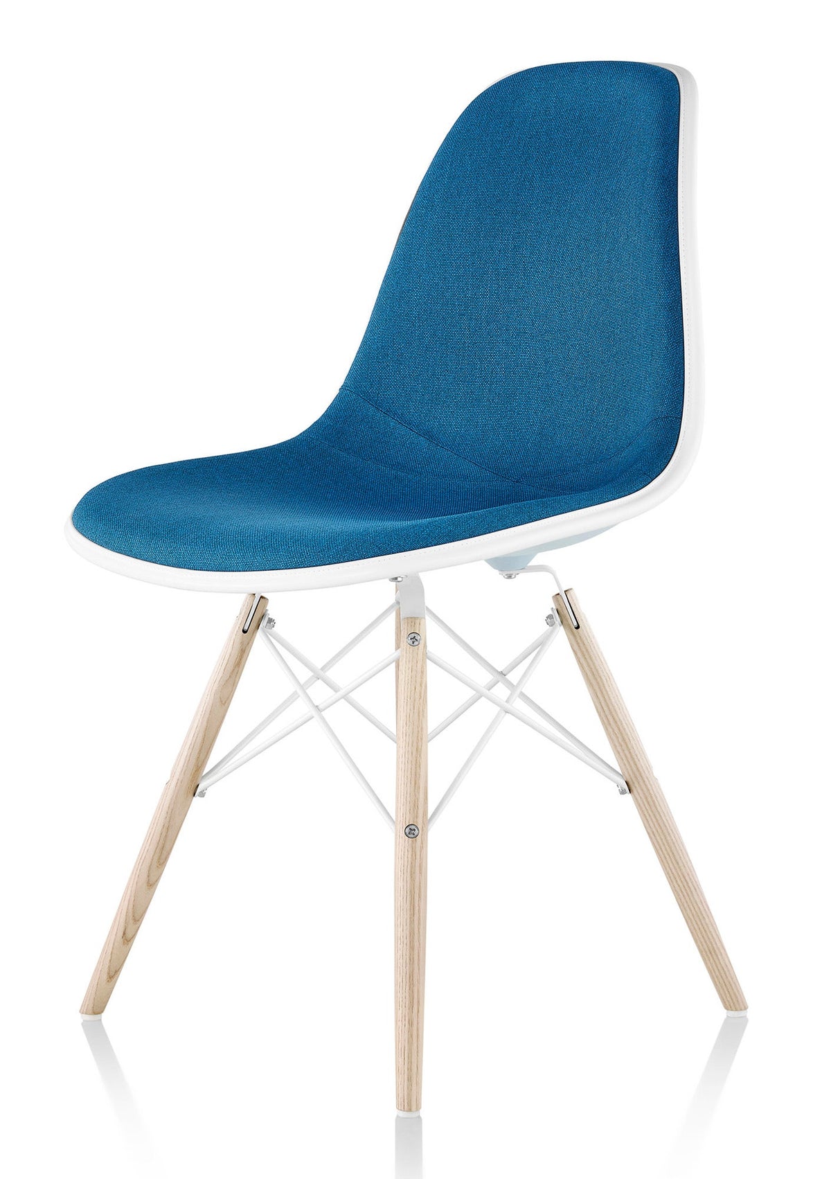 Herman Miller Eames® Molded Plastic Side Chair - Upholstered