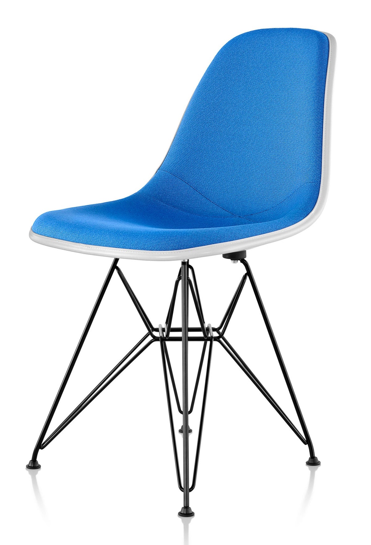 Herman Miller Eames® Molded Plastic Side Chair - Upholstered