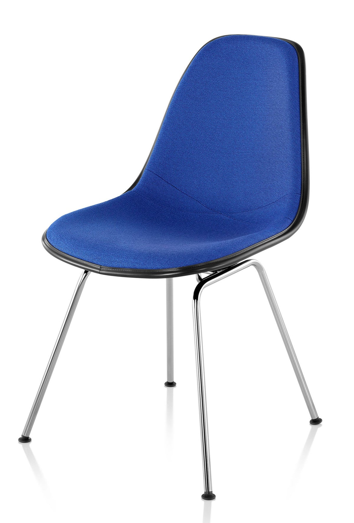 Herman Miller Eames® Molded Plastic Side Chair - Upholstered