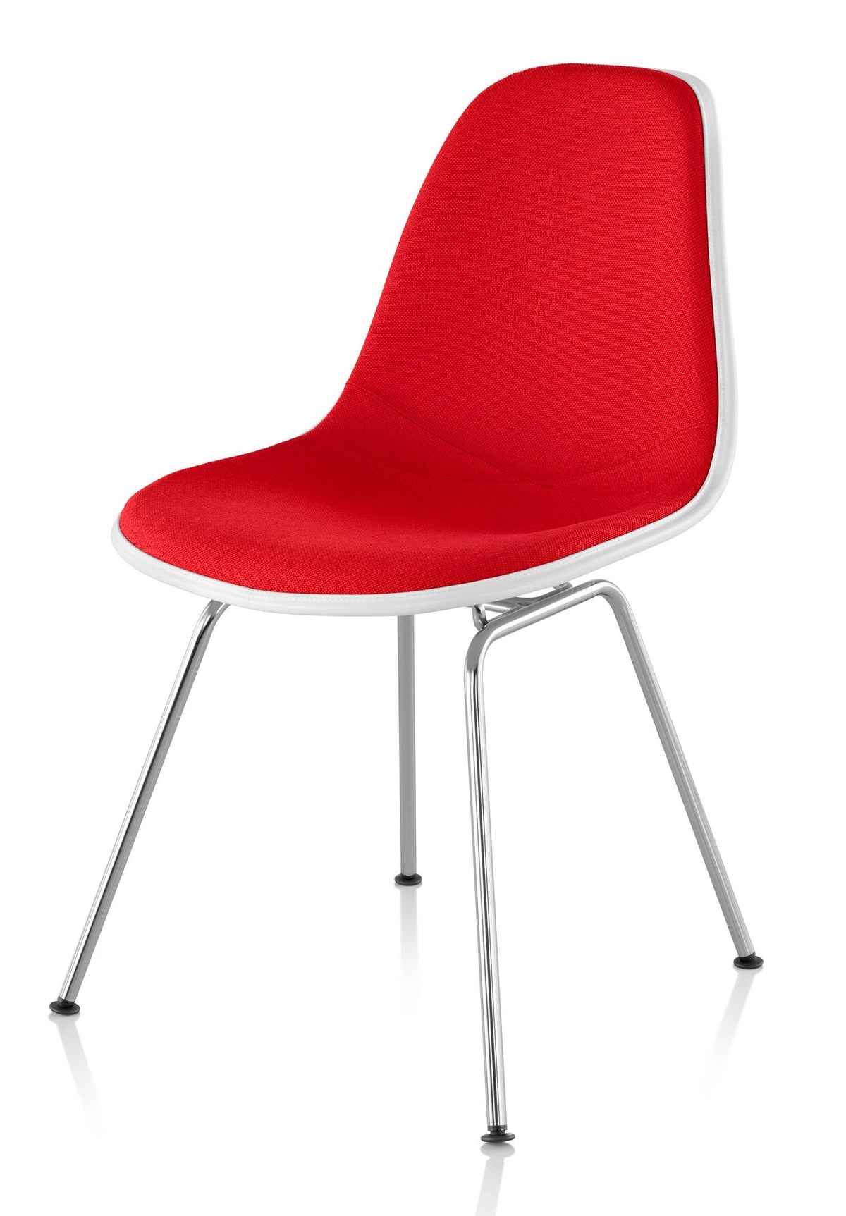 Herman Miller Eames® Molded Plastic Side Chair - Upholstered