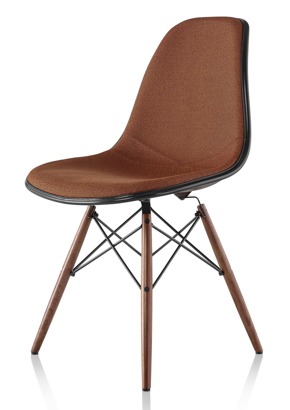 Herman Miller Eames® Molded Plastic Side Chair - Upholstered