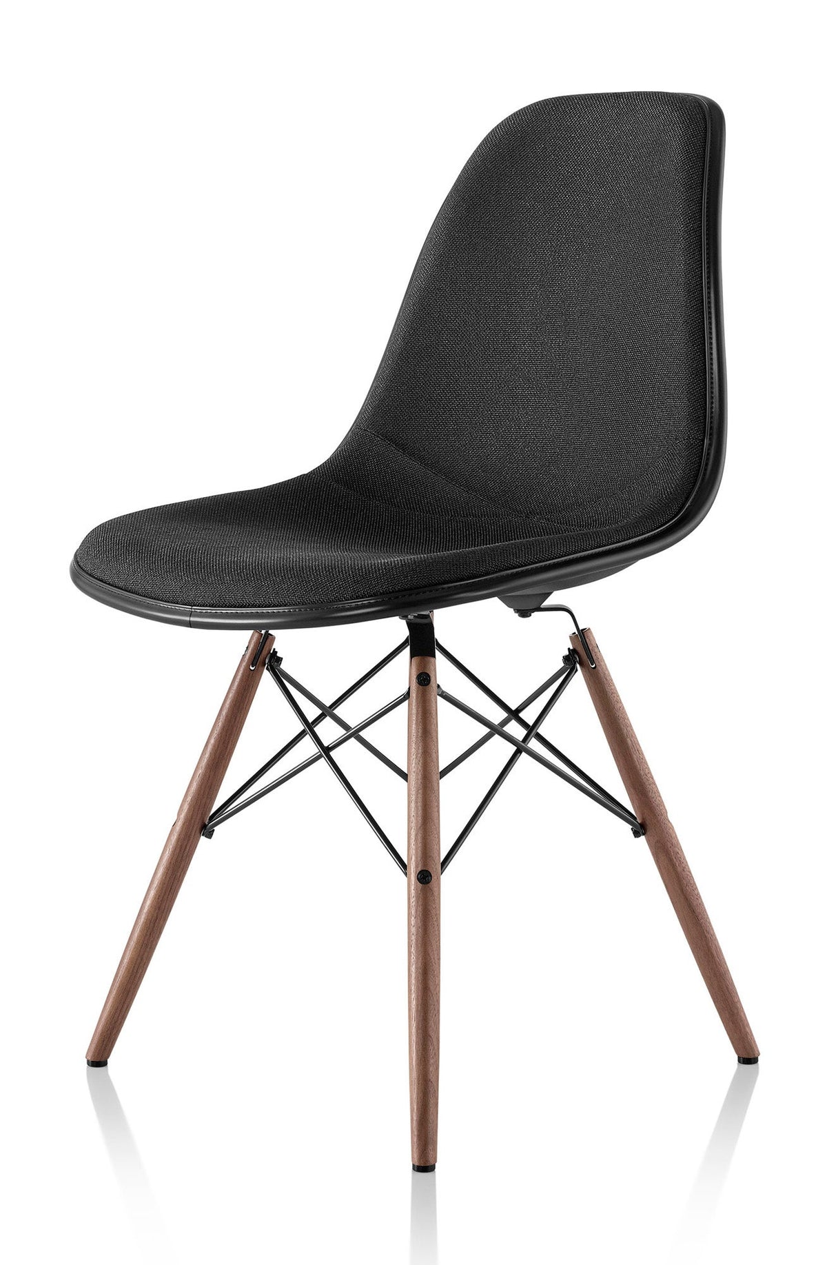 Herman Miller Eames® Molded Plastic Side Chair - Upholstered
