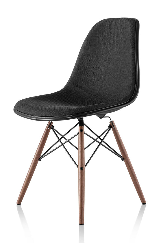 Herman Miller Eames® Molded Plastic Side Chair - Upholstered