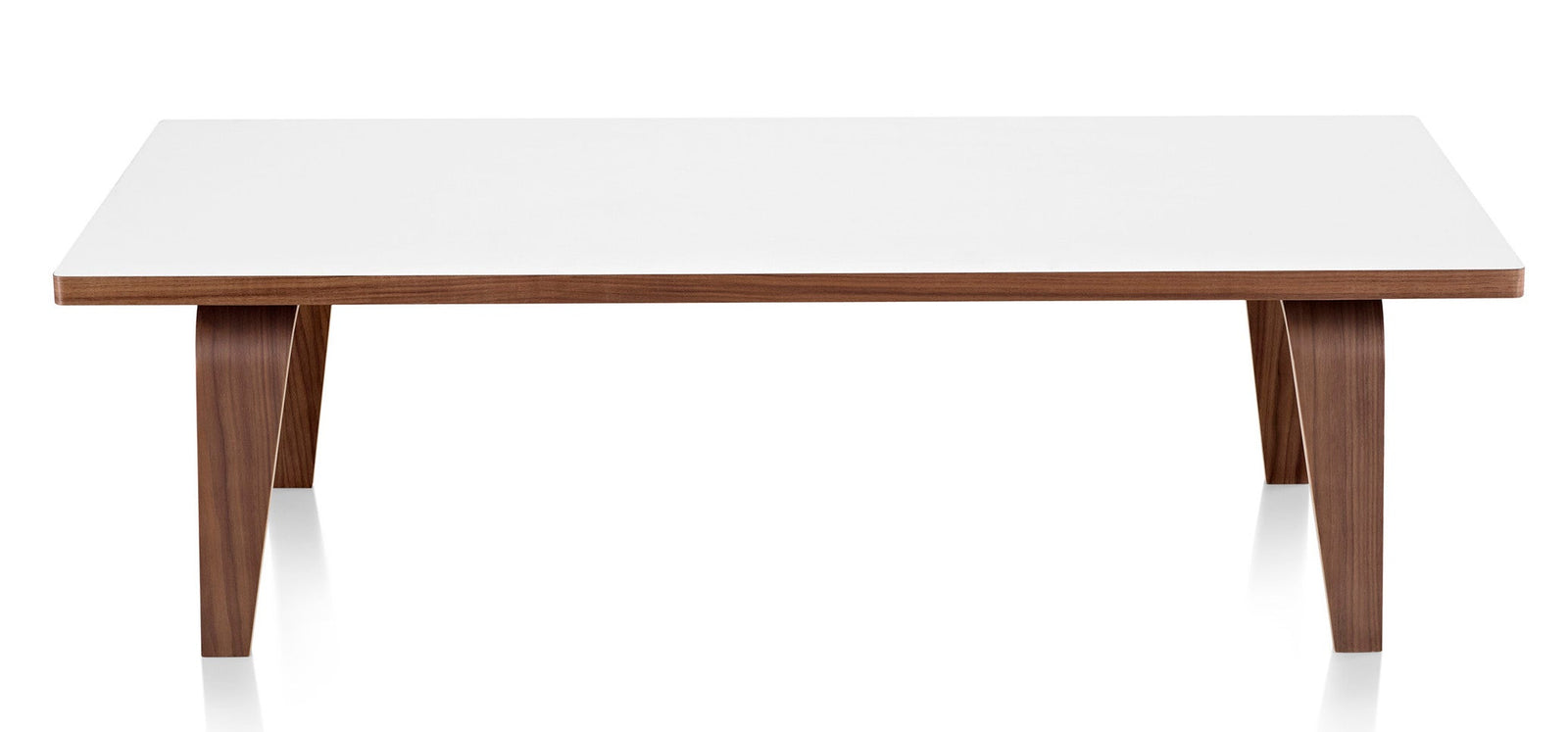 Herman Miller Eames® Molded Plywood Rectangular Coffee Table Wood Base