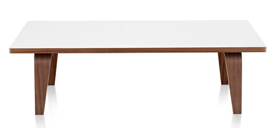 Herman Miller Eames® Molded Plywood Rectangular Coffee Table Wood Base
