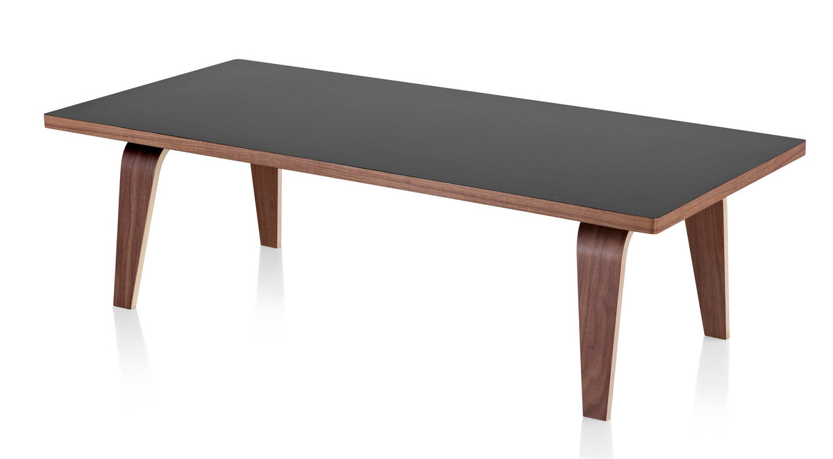 Herman Miller Eames® Molded Plywood Rectangular Coffee Table Wood Base