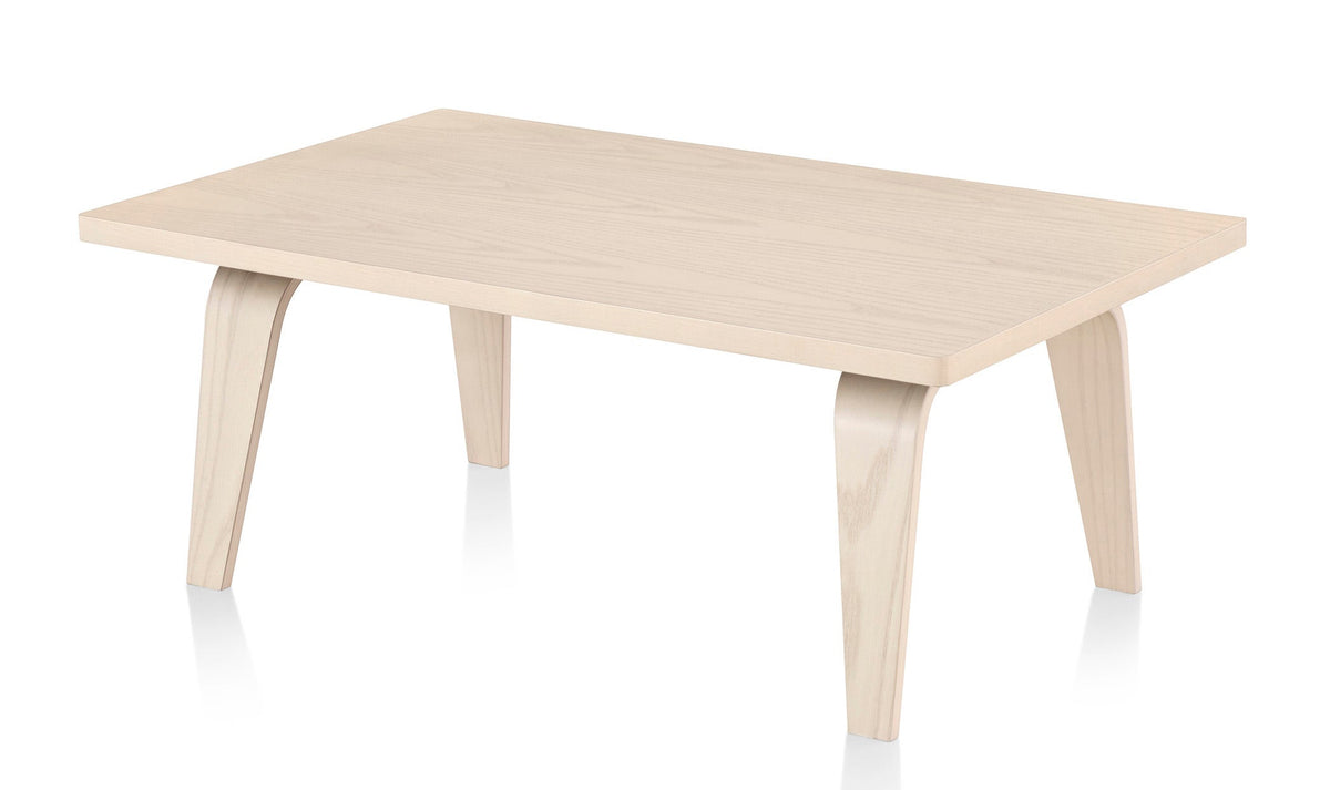 Herman Miller Eames® Molded Plywood Rectangular Coffee Table Wood Base