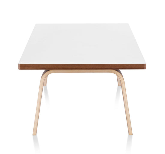 Herman Miller Eames® Molded Plywood Rectangular Coffee Table Wood Base