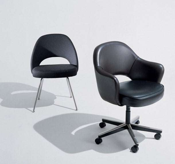 Knoll Saarinen - Executive Arm Chair with 5-Star Base