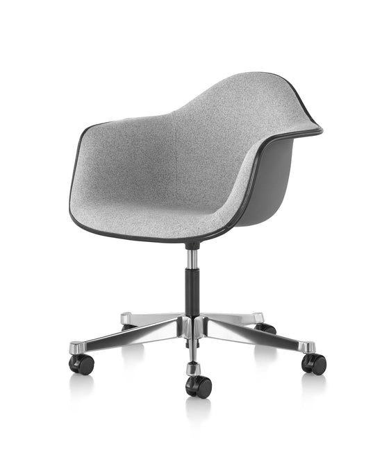 Herman Miller Eames® Molded Plastic Task Armchair - Upholstered