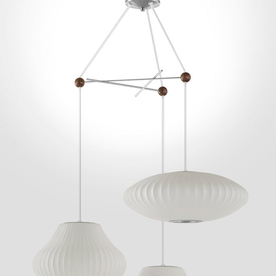 Herman Miller Nelson® Triple Bubble Lamp Fixture