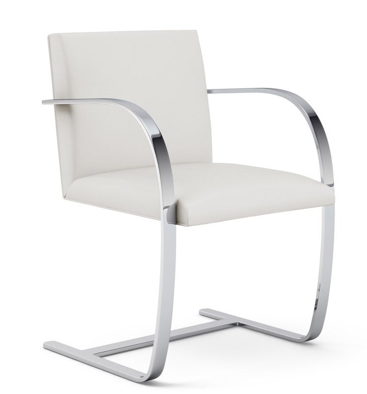Knoll Ludwig Mies Van Der Rohe - Flat Bar Brno Chair