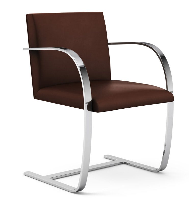 Knoll Ludwig Mies Van Der Rohe - Flat Bar Brno Chair