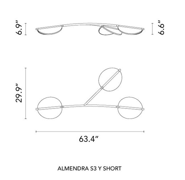 Flos Almendra Organic Pendant Lamp