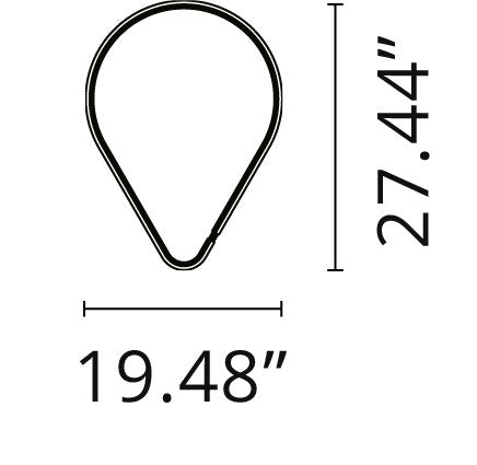 Flos Arrangements Drop Down Lighting Element (30 Watts)