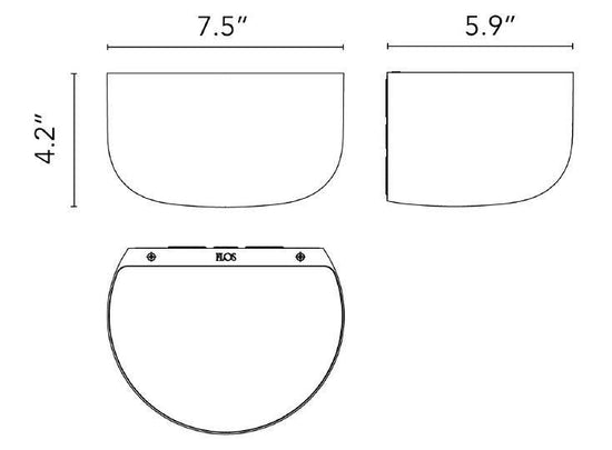 Flos Bellhop Wall Up Lamp