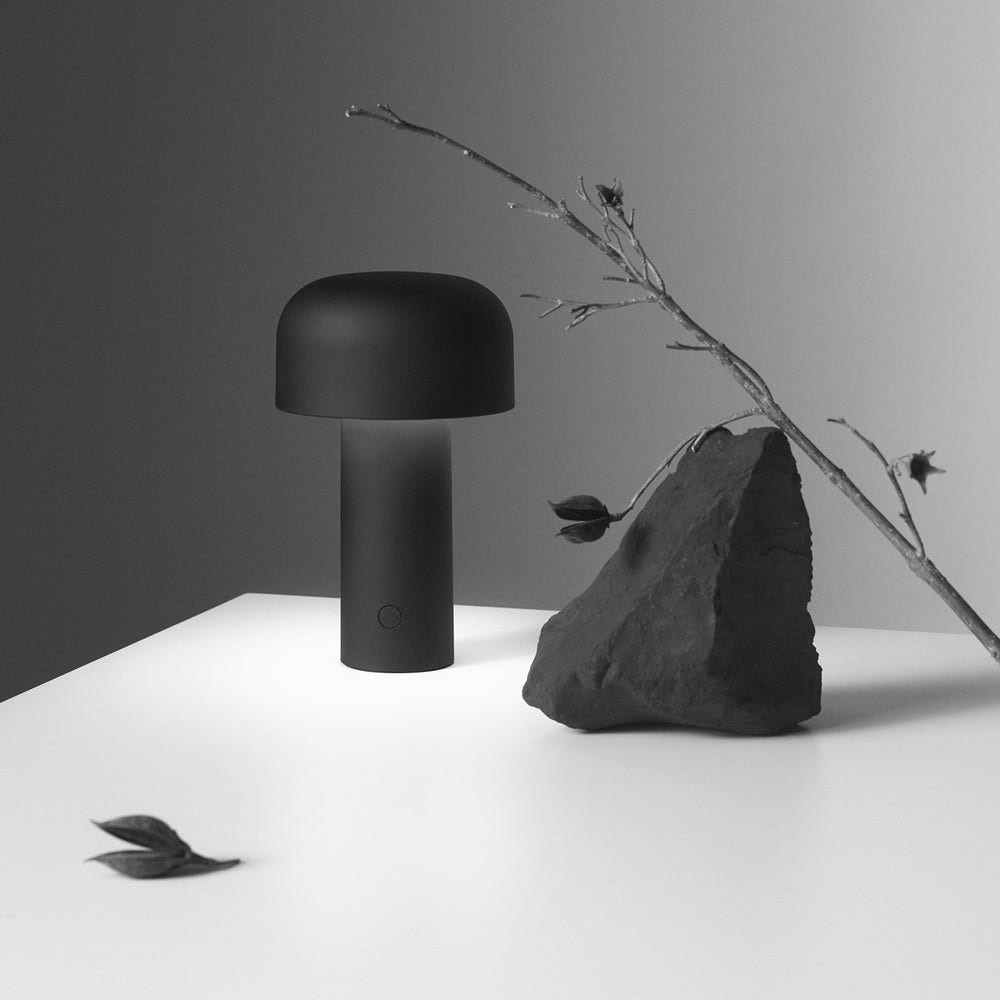 Flos Bellhop Matte Black Portable Table Lamp - Special Edition