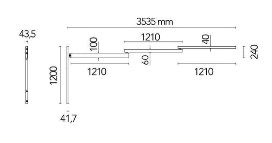 Flos Black Flag Pro Wall Lamp