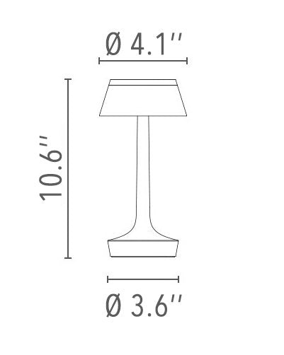 Flos Bon Jour Unplugged Portable Table Lamp