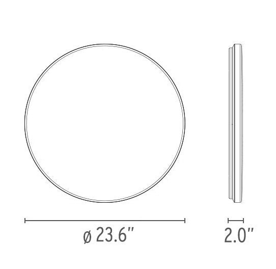 Flos Clara Wall/Ceiling Lamp