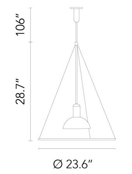 Flos Frisbi Suspension Lamp