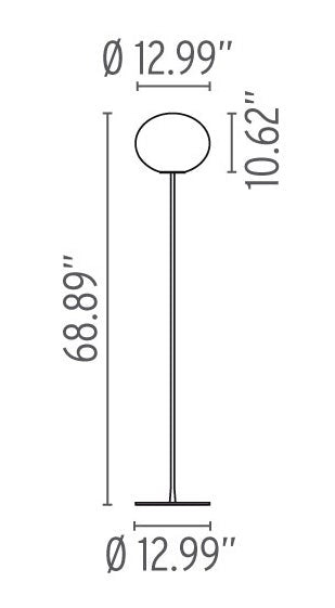 Flos Glo-Ball Floor Lamp