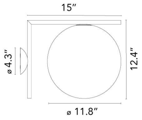 Flos IC Lights Wall/Ceiling Lamp